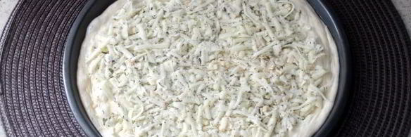 фокачча с сырами разных сортов