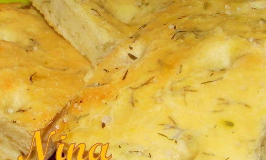 Рецепт фокаччи с травами