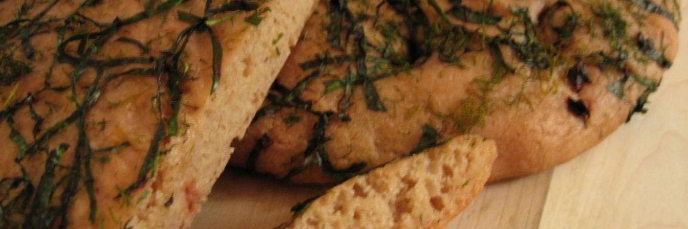 Фокачча с укропом