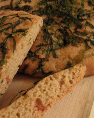 Фокачча с укропом