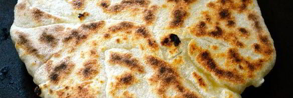 индийские лепешки наан с сыром