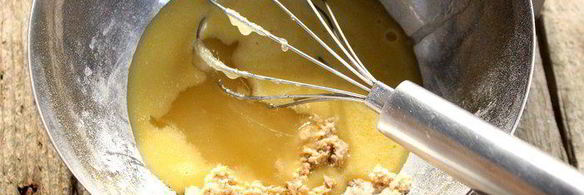 хлебные лепешки с горчичным маслом