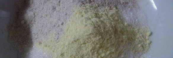 курица с маисовой лепешкой