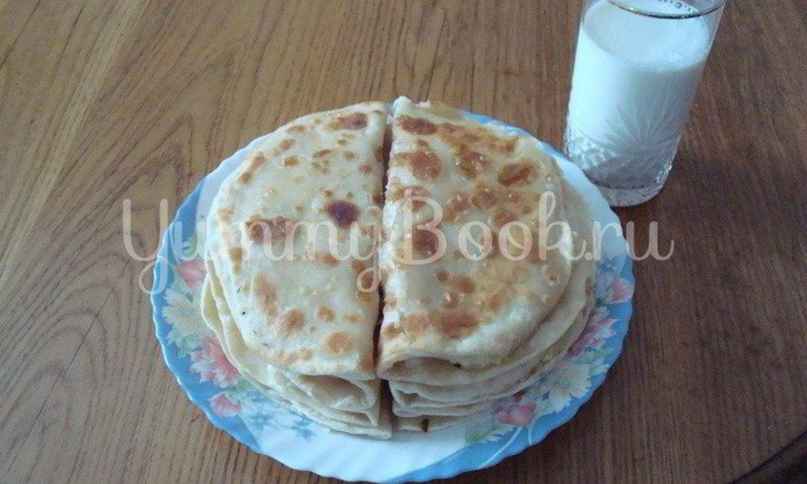 Рецепт кыстымбов — лепешек с картофельным пюре