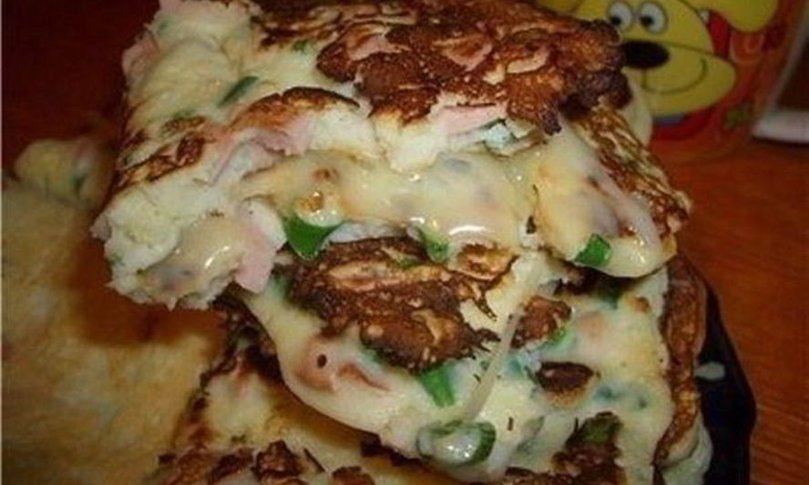 Рецепт лепешка на завтрак