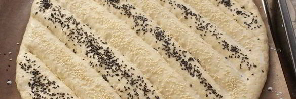 лепешка полосатая