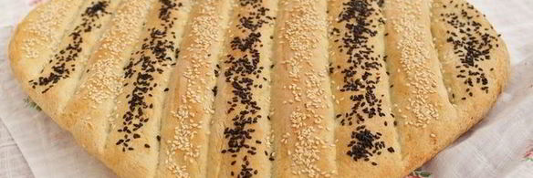 лепешка полосатая