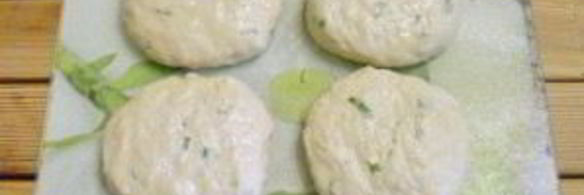 лепешка с маслом