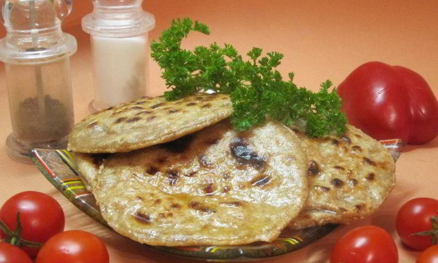 Рецепт лепешек чапати с начинкой