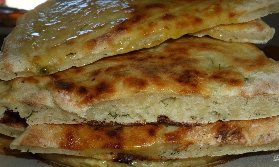 Рецепт лепешек из дрожжевого теста на сковороде