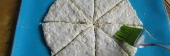 лепешки на кефире в духовке