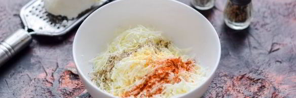 лепешки с адыгейским сыром на сковороде