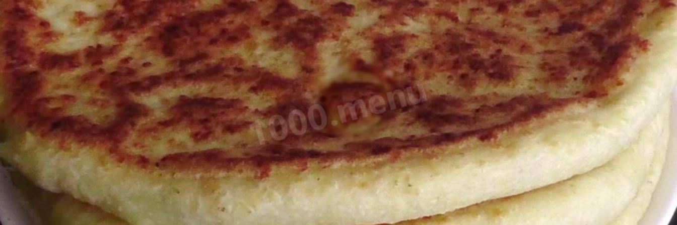 Лепешки с брынзой и укропом