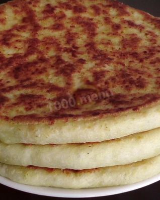 Лепешки с брынзой и укропом