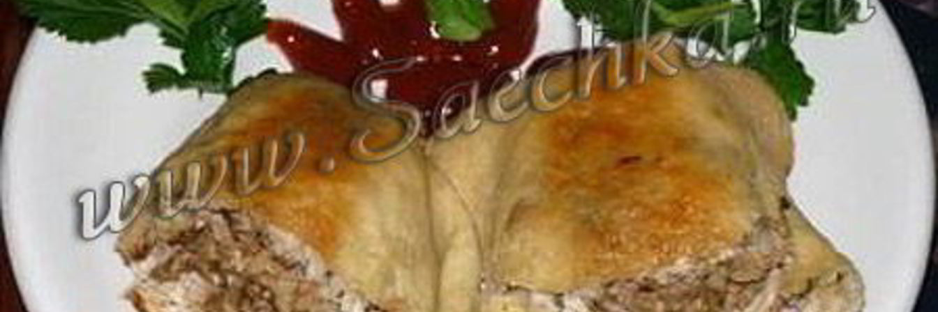 Лепешки с курицей