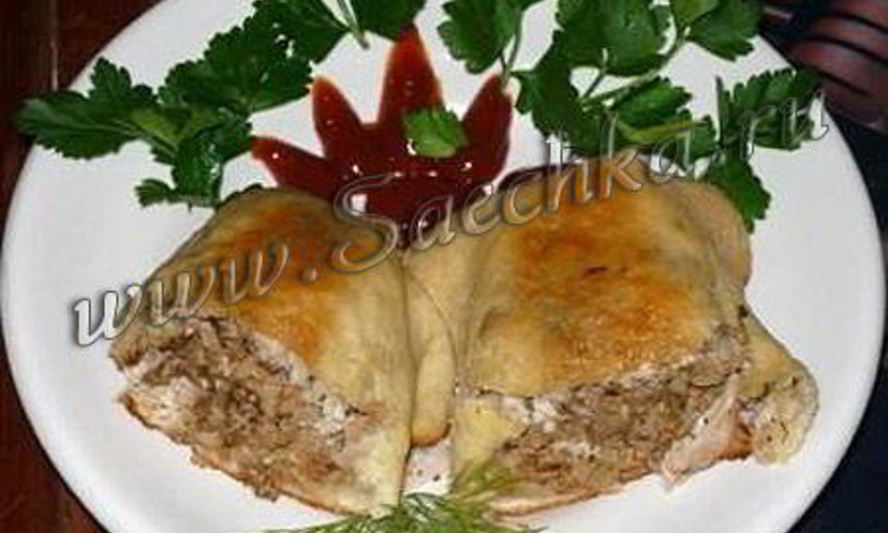 Рецепт лепешек с курицей