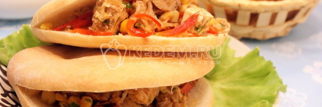 Лепешки с начинкой