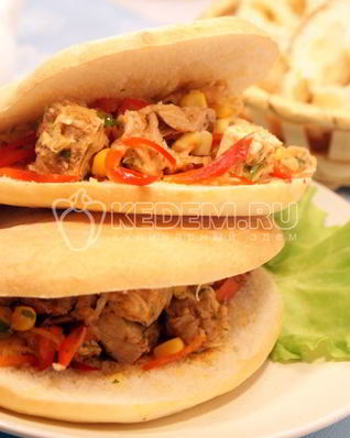 Лепешки с начинкой