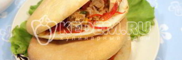 лепешки с начинкой