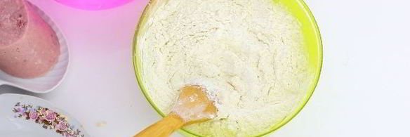 лепешки с сыром и ветчиной на сковороде