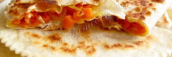 лепешки с тыквой