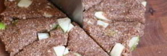 лепешки с яблоком и пряностями