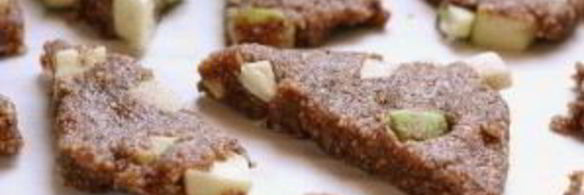 лепешки с яблоком и пряностями