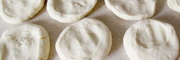 лепешки с зеленью по-кавказски