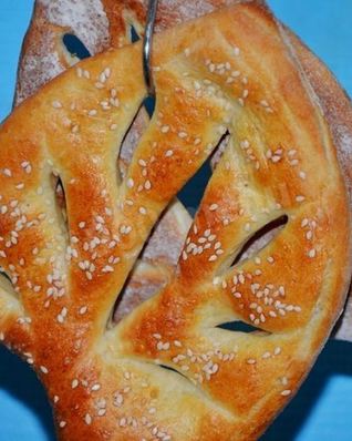 Лепешки сдобные Фугассы