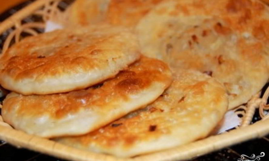 Рецепт луковой лепешки
