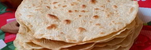 мексиканская лепешка тортилья