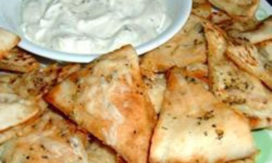 Рецепт питы с чесноком