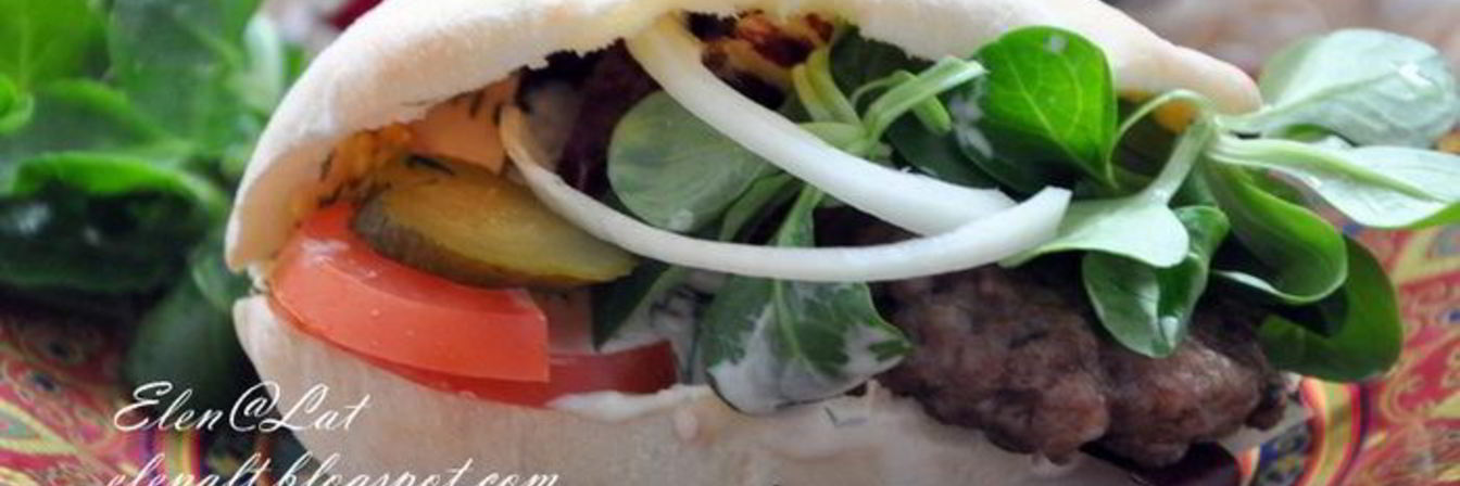 Пита с начинкой и без