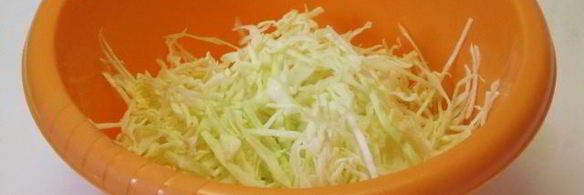 постные лепешки с капустой