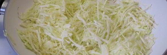 постные лепешки с капустой