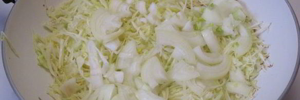 постные лепешки с капустой