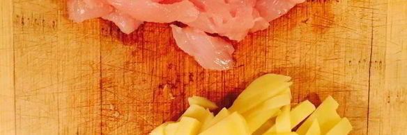 сочная пита с курицей и салатом