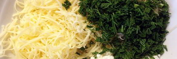 спиралевидные лепешки с творогом и сыром