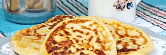 сырные лепешки на кефире на сковороде