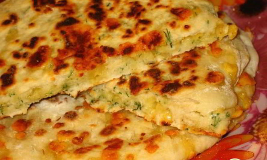 Рецепт сырных лепешек пикантных