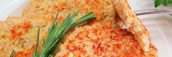 творожно-овсяные лепешки с тунцом