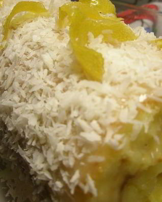 Лимонный рулет