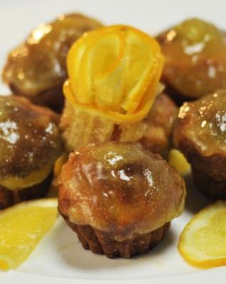 Апельсиновые маффины лайт