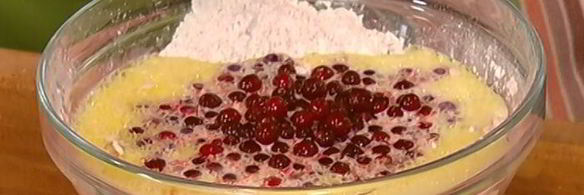 апельсиновые маффины с клюквой