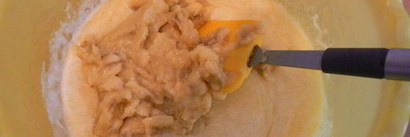 банановые маффины с кокосовым облачком