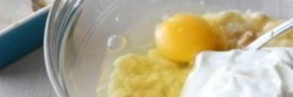 банановые маффины с медом и арахисовым маслом