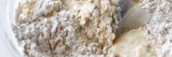 банановые маффины с медом и арахисовым маслом