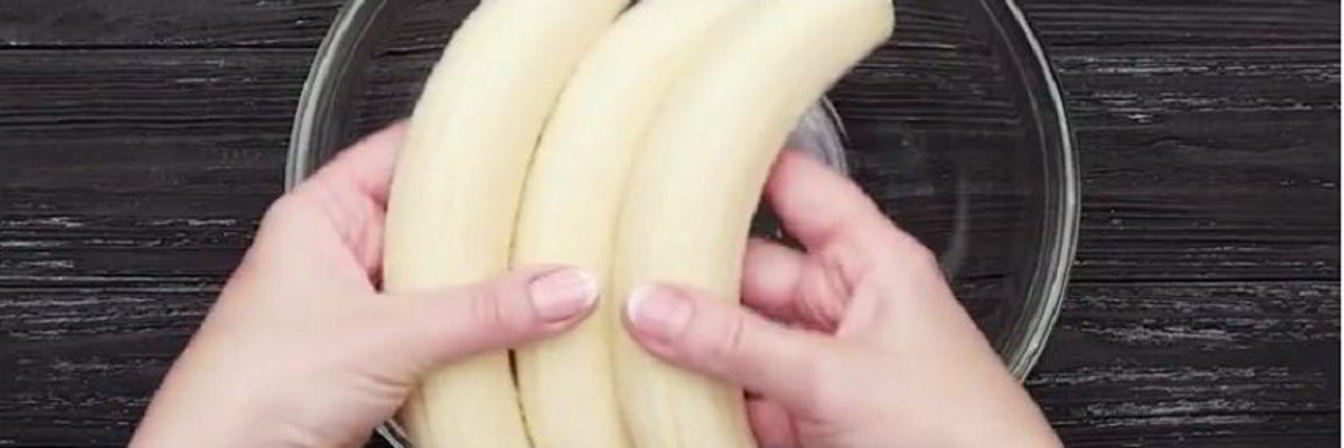 Банановые маффины с начинкой