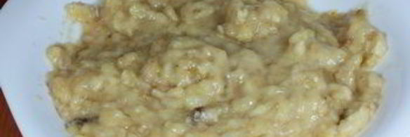 банановые маффины с нутеллой