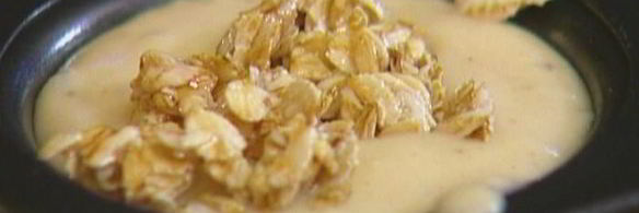 банановые маффины с овсяными хлопьями и медом